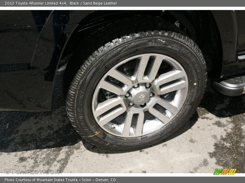 Black / Sand Beige Leather 2013 Toyota 4Runner Limited 4x4