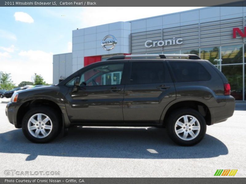 Carbon Pearl / Black 2011 Mitsubishi Endeavor LS