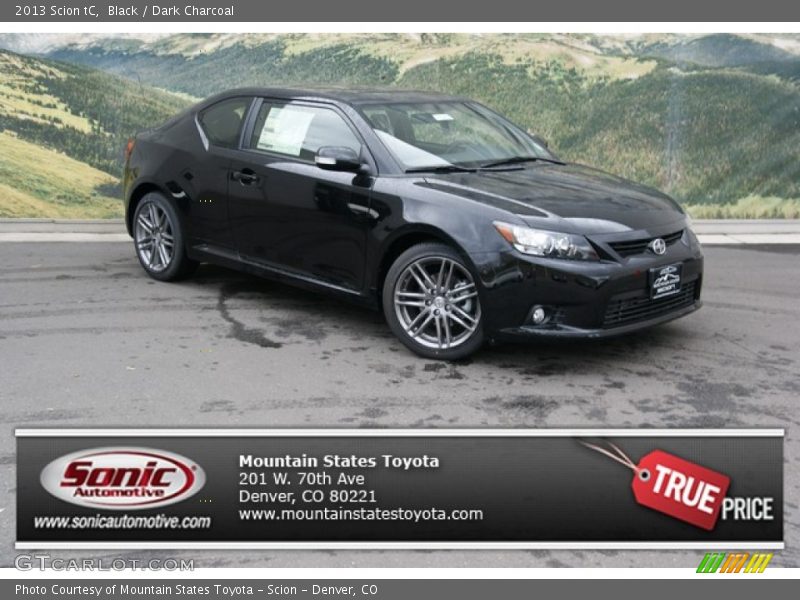 Black / Dark Charcoal 2013 Scion tC