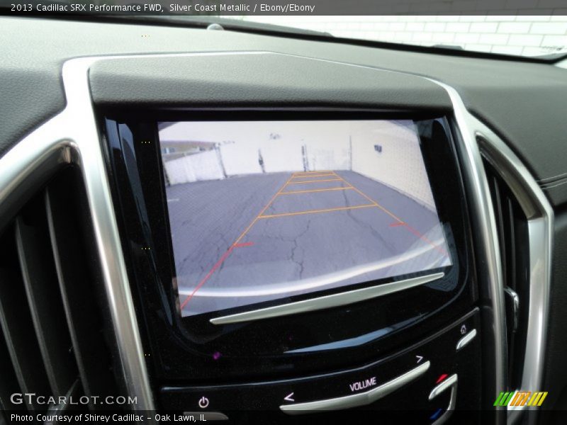 Silver Coast Metallic / Ebony/Ebony 2013 Cadillac SRX Performance FWD