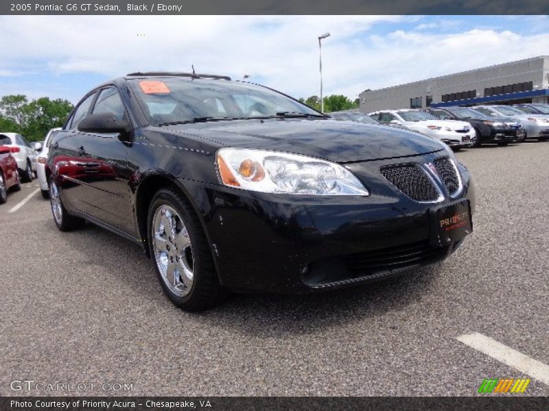Black / Ebony 2005 Pontiac G6 GT Sedan