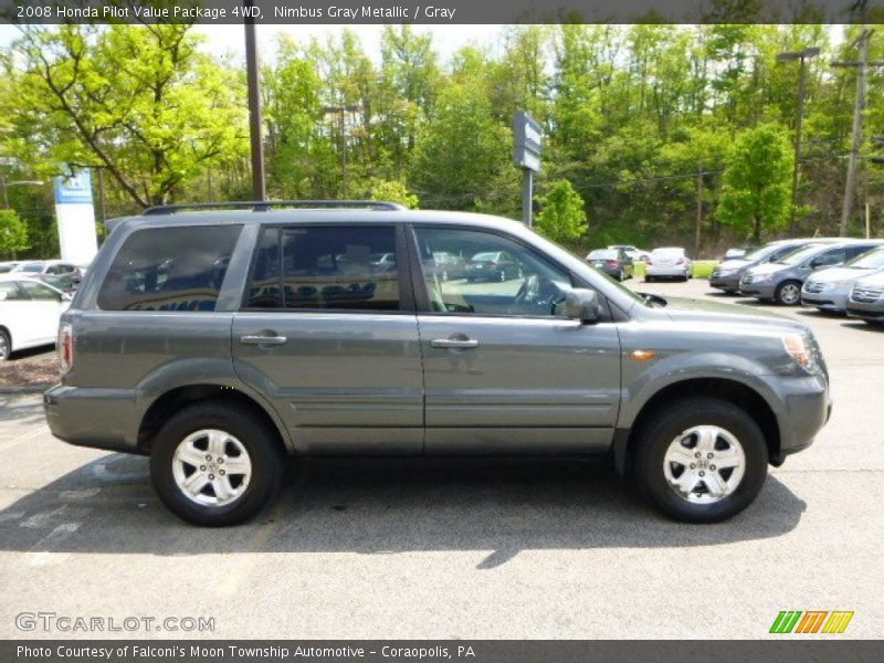 Nimbus Gray Metallic / Gray 2008 Honda Pilot Value Package 4WD