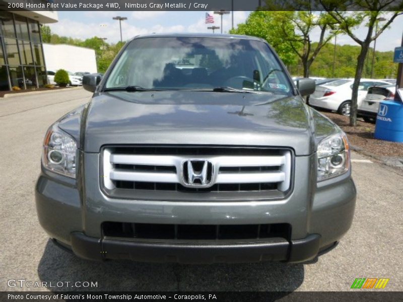Nimbus Gray Metallic / Gray 2008 Honda Pilot Value Package 4WD
