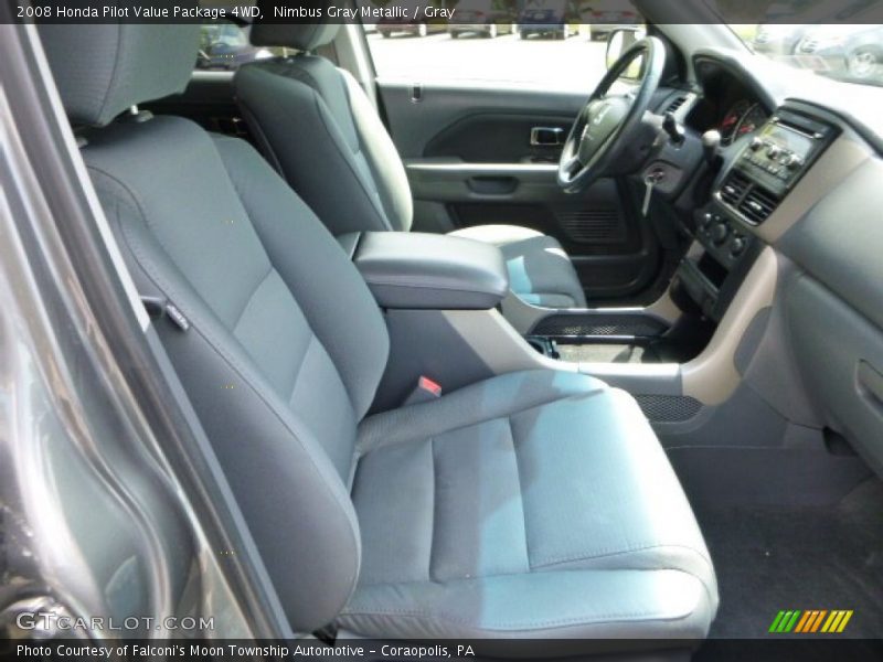 Nimbus Gray Metallic / Gray 2008 Honda Pilot Value Package 4WD