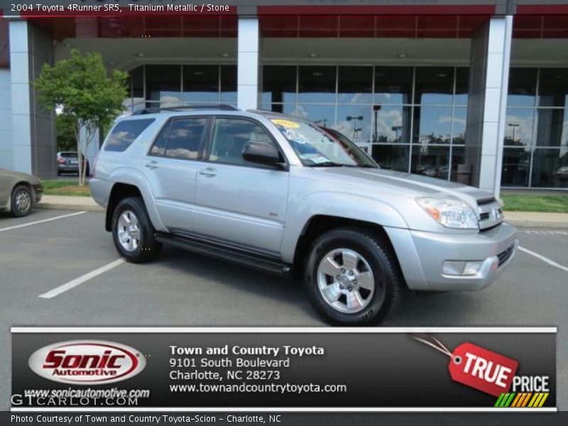 Titanium Metallic / Stone 2004 Toyota 4Runner SR5