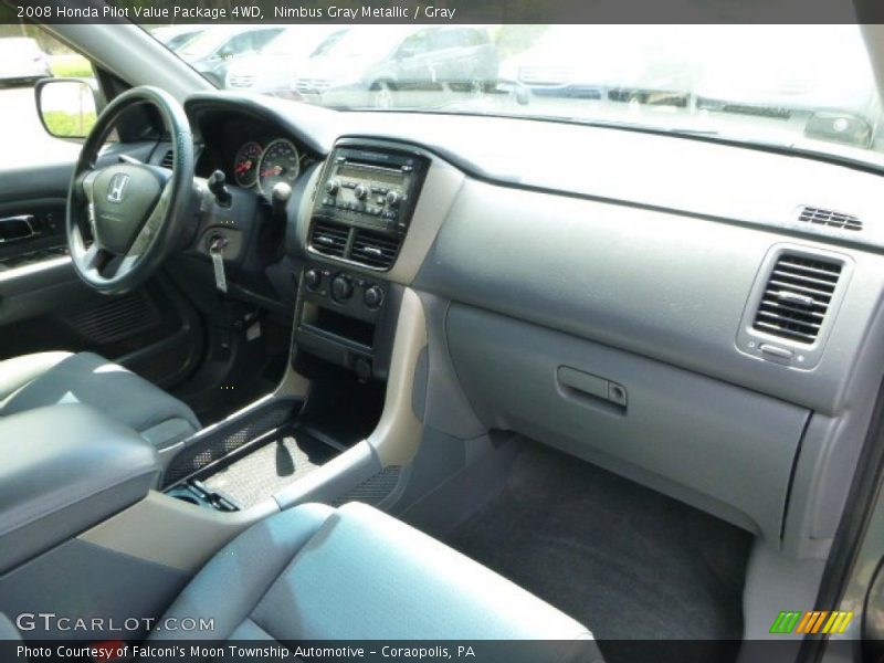 Nimbus Gray Metallic / Gray 2008 Honda Pilot Value Package 4WD