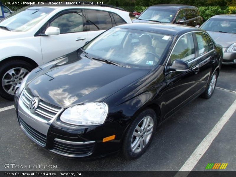 Front 3/4 View of 2009 Jetta TDI Sedan