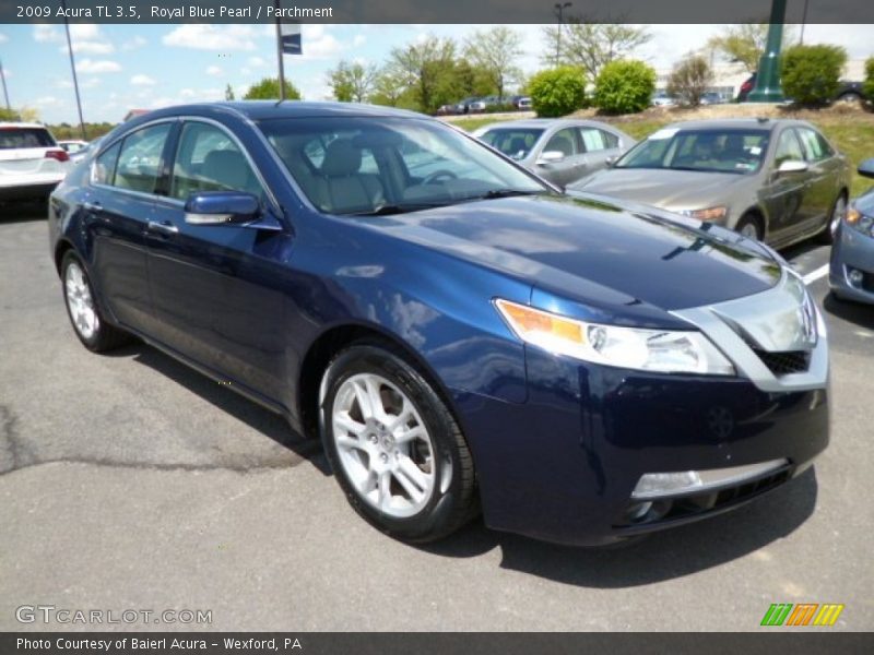 Front 3/4 View of 2009 TL 3.5