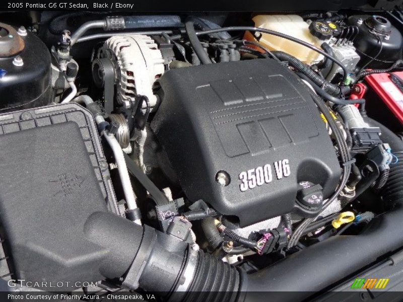 Black / Ebony 2005 Pontiac G6 GT Sedan