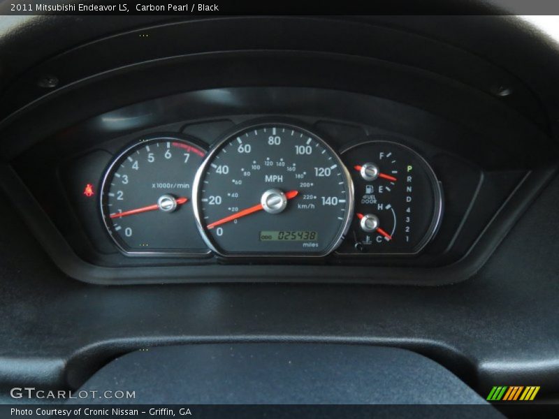 Carbon Pearl / Black 2011 Mitsubishi Endeavor LS