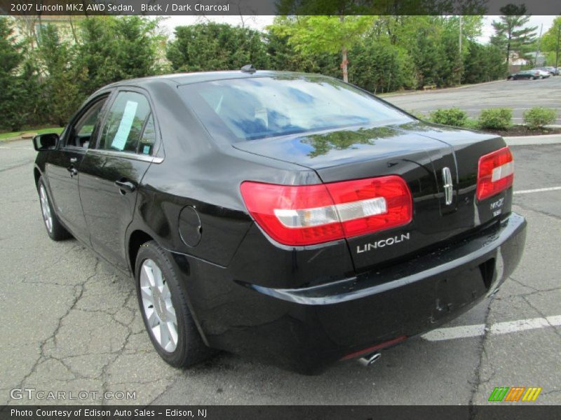 Black / Dark Charcoal 2007 Lincoln MKZ AWD Sedan