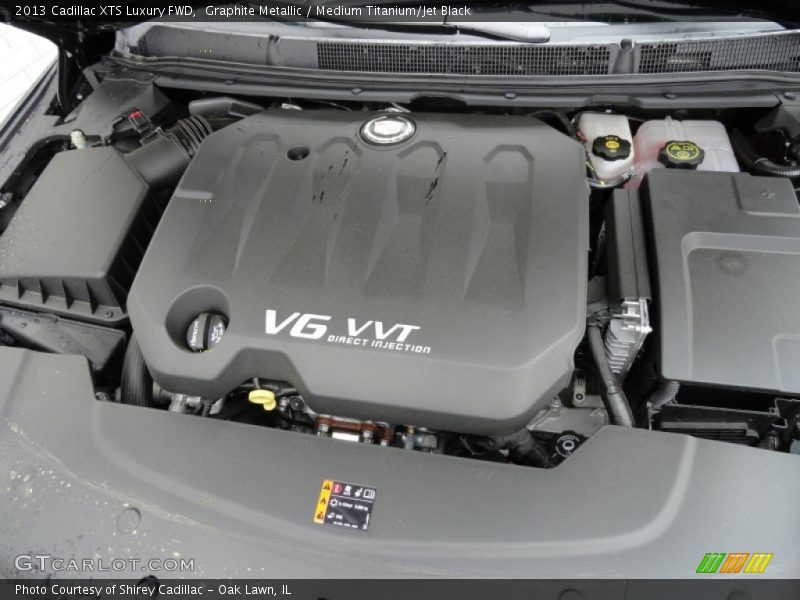 Graphite Metallic / Medium Titanium/Jet Black 2013 Cadillac XTS Luxury FWD