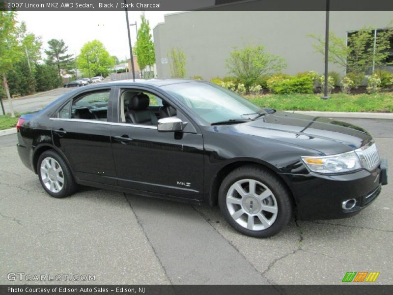 Black / Dark Charcoal 2007 Lincoln MKZ AWD Sedan