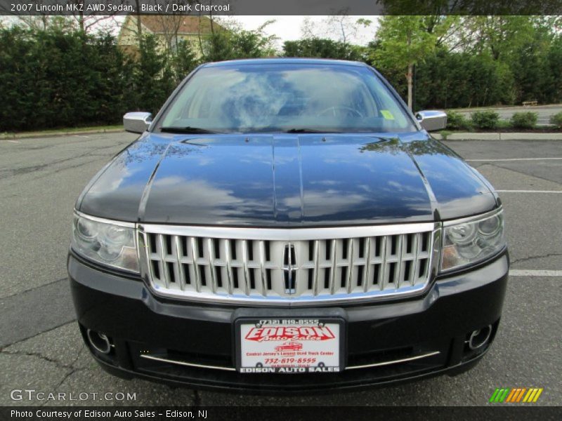 Black / Dark Charcoal 2007 Lincoln MKZ AWD Sedan