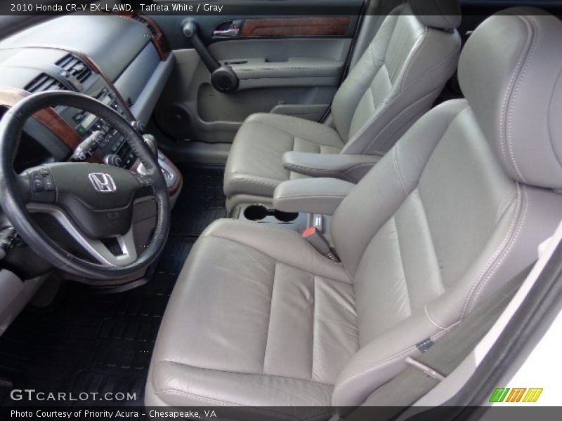 Front Seat of 2010 CR-V EX-L AWD