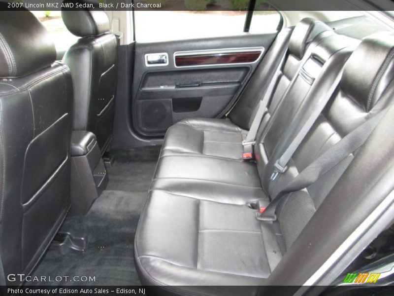 Rear Seat of 2007 MKZ AWD Sedan