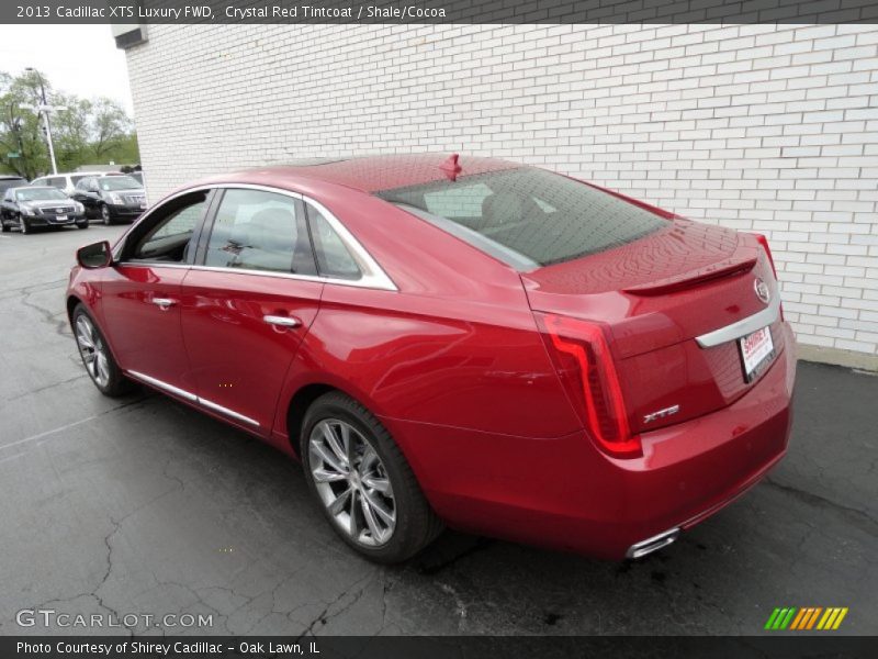 Crystal Red Tintcoat / Shale/Cocoa 2013 Cadillac XTS Luxury FWD
