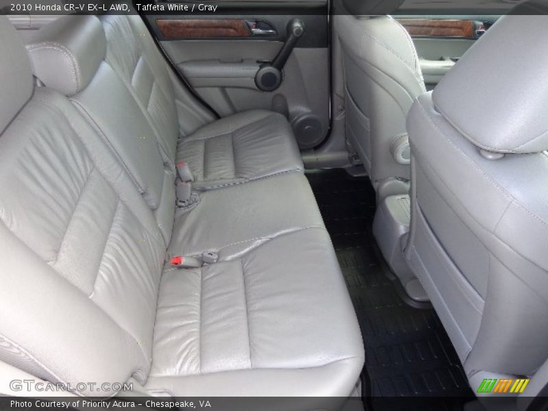 Taffeta White / Gray 2010 Honda CR-V EX-L AWD