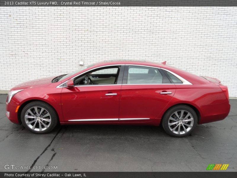 Crystal Red Tintcoat / Shale/Cocoa 2013 Cadillac XTS Luxury FWD