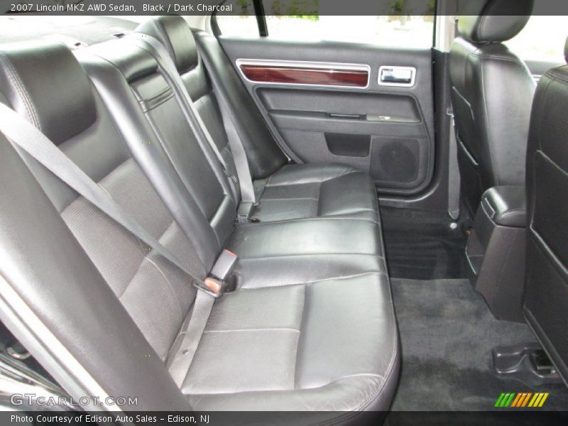 Rear Seat of 2007 MKZ AWD Sedan