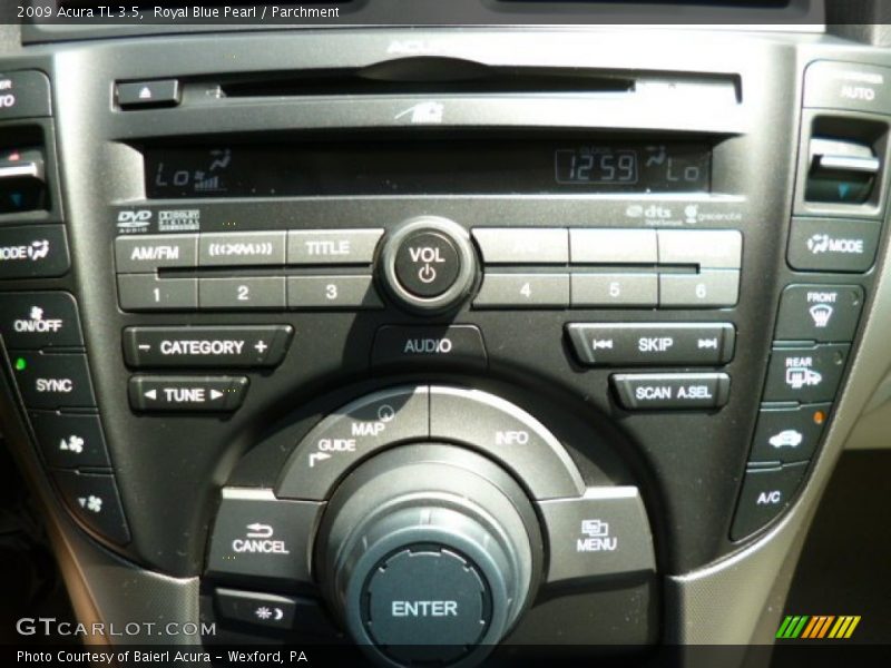 Controls of 2009 TL 3.5