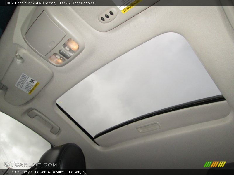 Black / Dark Charcoal 2007 Lincoln MKZ AWD Sedan