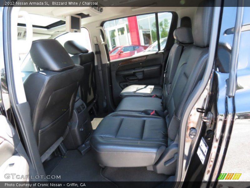 Blizzard White / Charcoal 2012 Nissan Armada SL