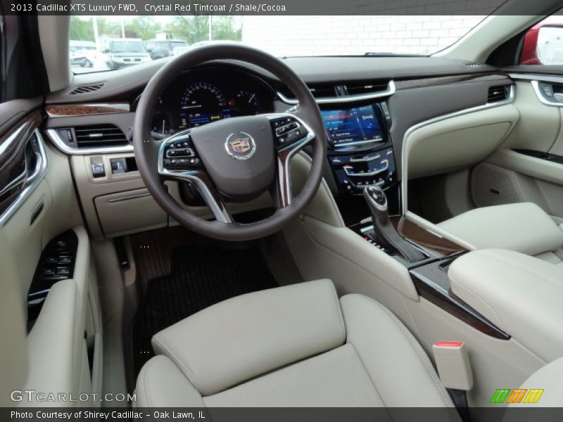 Crystal Red Tintcoat / Shale/Cocoa 2013 Cadillac XTS Luxury FWD