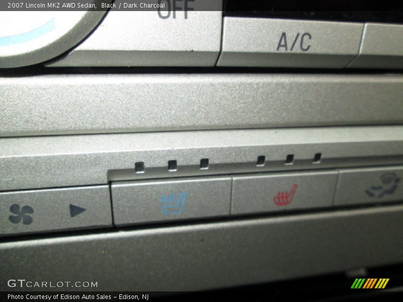 Controls of 2007 MKZ AWD Sedan