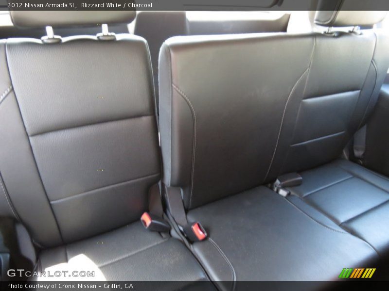 Blizzard White / Charcoal 2012 Nissan Armada SL