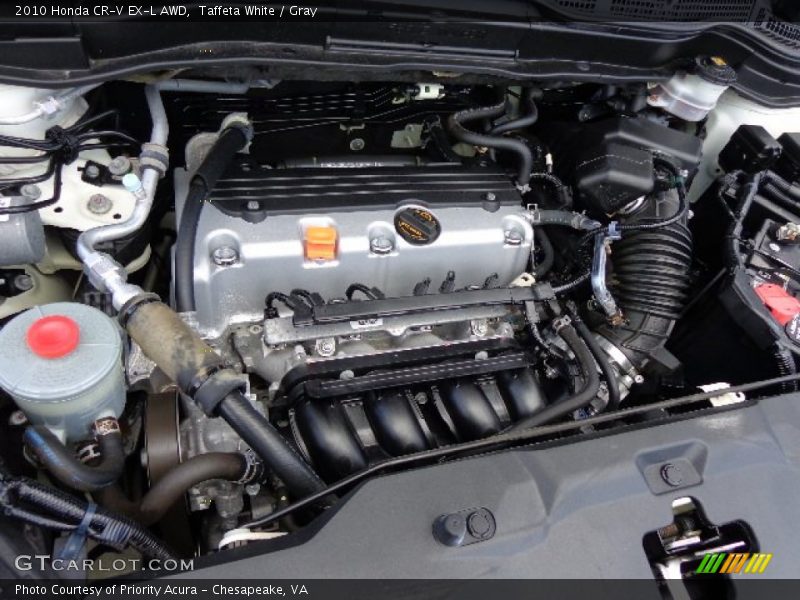  2010 CR-V EX-L AWD Engine - 2.4 Liter DOHC 16-Valve i-VTEC 4 Cylinder