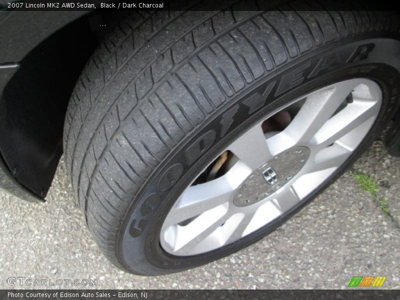 Black / Dark Charcoal 2007 Lincoln MKZ AWD Sedan
