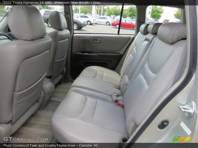 Rear Seat of 2002 Highlander V6 4WD