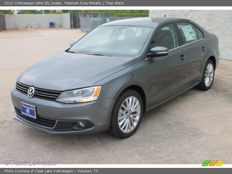 Platinum Gray Metallic / Titan Black 2013 Volkswagen Jetta SEL Sedan