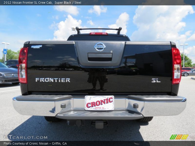 Super Black / Steel 2012 Nissan Frontier SL Crew Cab