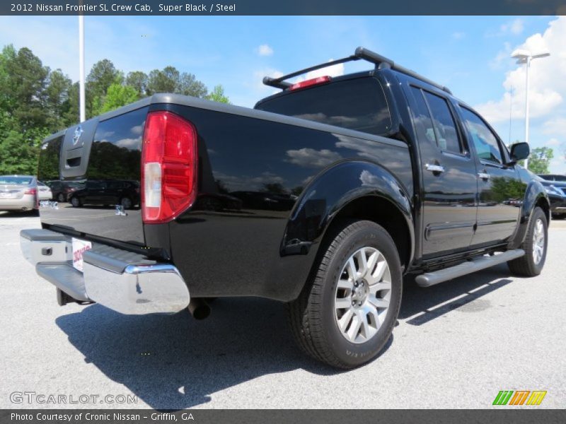 Super Black / Steel 2012 Nissan Frontier SL Crew Cab