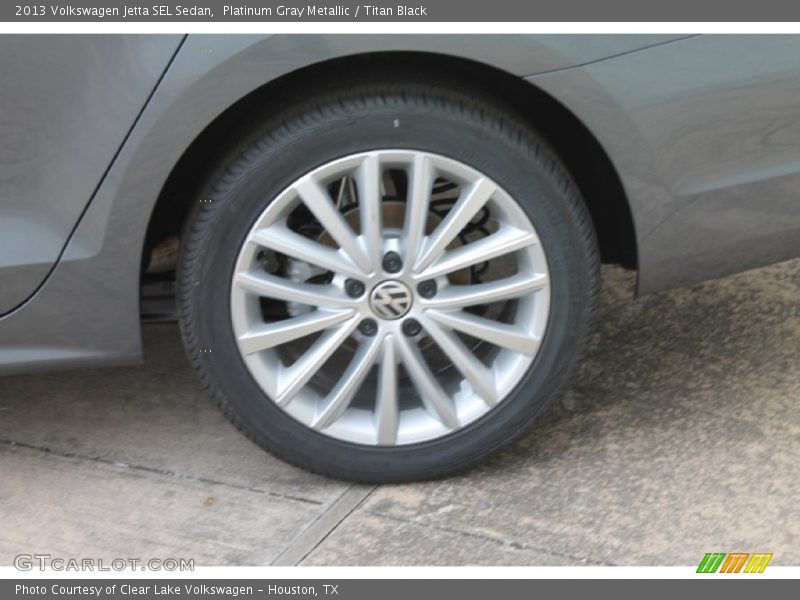 Platinum Gray Metallic / Titan Black 2013 Volkswagen Jetta SEL Sedan