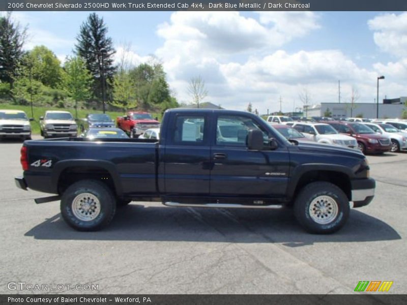 Dark Blue Metallic / Dark Charcoal 2006 Chevrolet Silverado 2500HD Work Truck Extended Cab 4x4