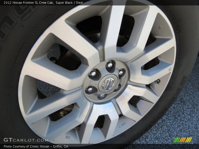 Super Black / Steel 2012 Nissan Frontier SL Crew Cab