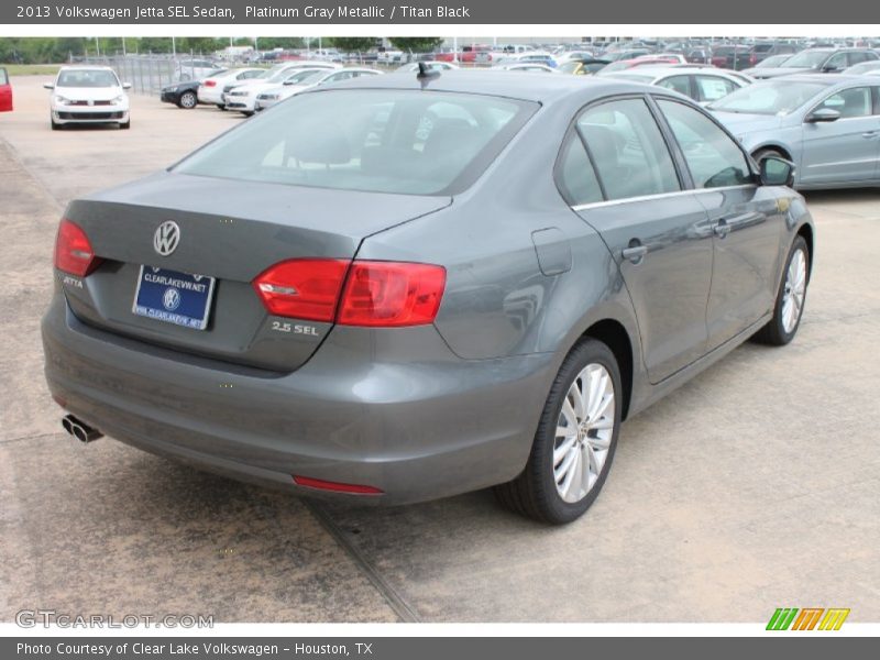 Platinum Gray Metallic / Titan Black 2013 Volkswagen Jetta SEL Sedan