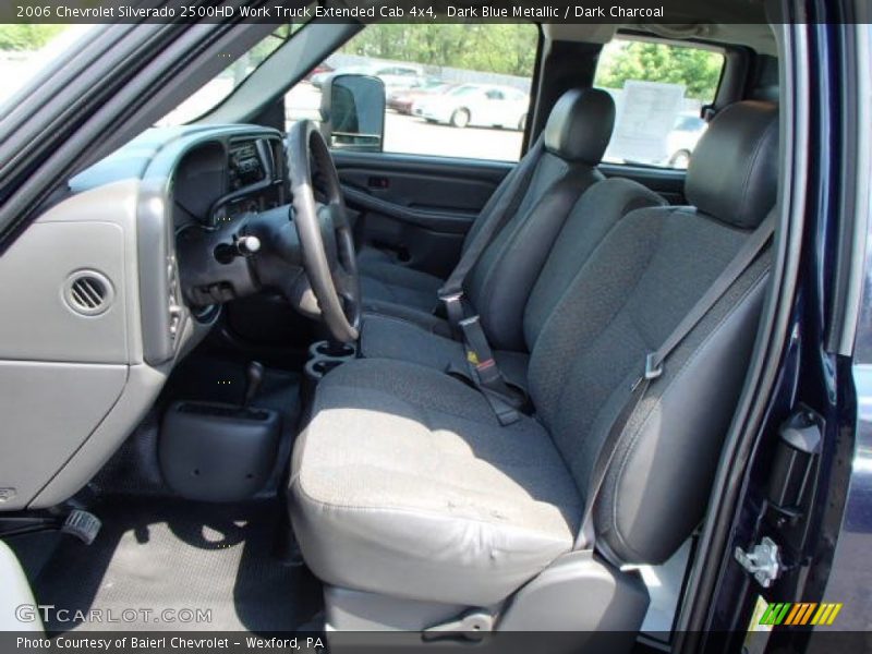  2006 Silverado 2500HD Work Truck Extended Cab 4x4 Dark Charcoal Interior