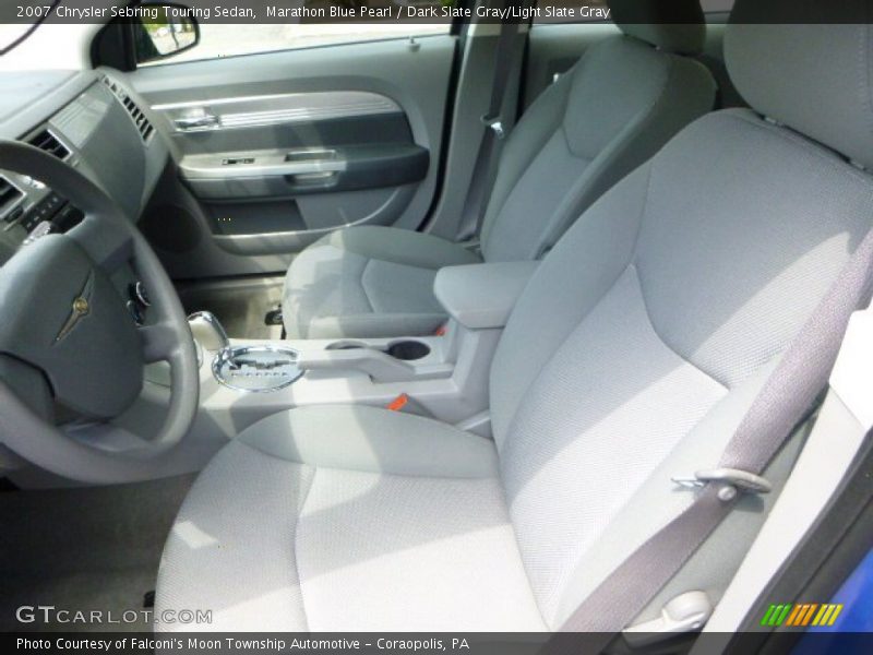 Front Seat of 2007 Sebring Touring Sedan