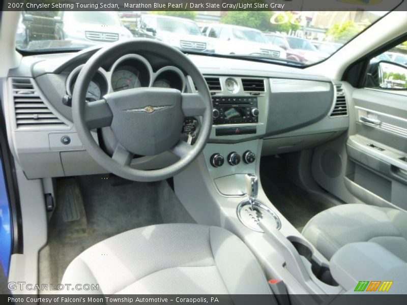 Dark Slate Gray/Light Slate Gray Interior - 2007 Sebring Touring Sedan 