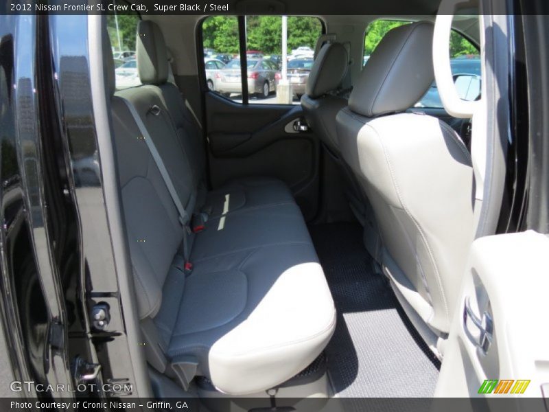 Super Black / Steel 2012 Nissan Frontier SL Crew Cab