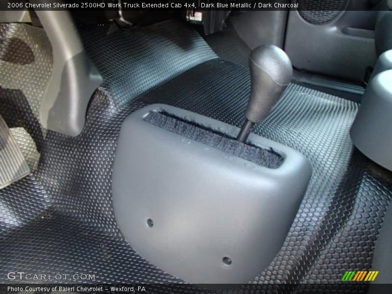 Dark Blue Metallic / Dark Charcoal 2006 Chevrolet Silverado 2500HD Work Truck Extended Cab 4x4