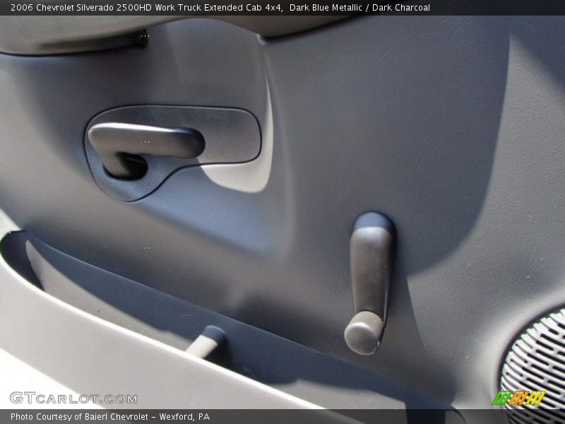 Dark Blue Metallic / Dark Charcoal 2006 Chevrolet Silverado 2500HD Work Truck Extended Cab 4x4