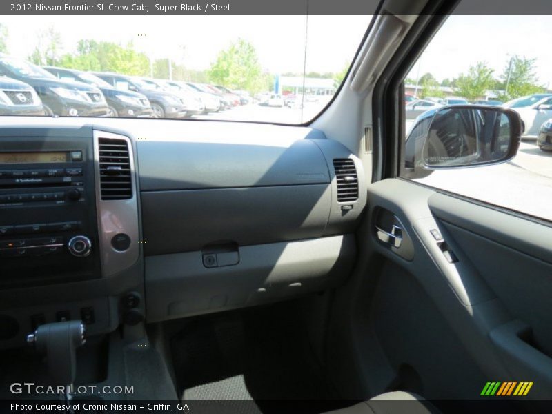 Super Black / Steel 2012 Nissan Frontier SL Crew Cab