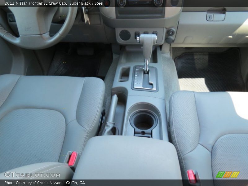 Super Black / Steel 2012 Nissan Frontier SL Crew Cab