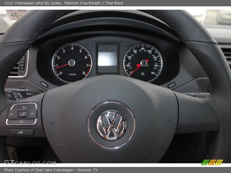 Platinum Gray Metallic / Titan Black 2013 Volkswagen Jetta SEL Sedan