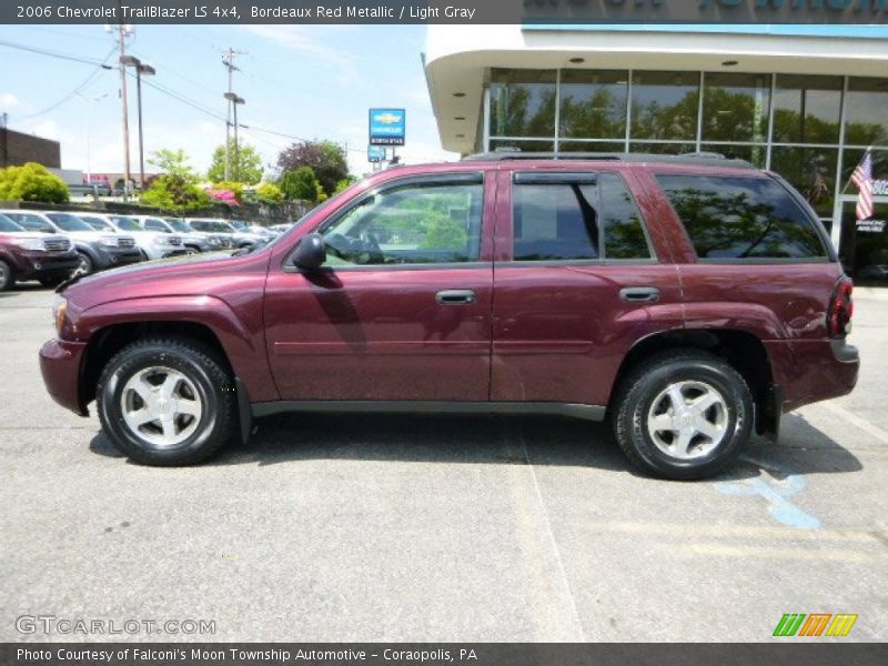 Bordeaux Red Metallic / Light Gray 2006 Chevrolet TrailBlazer LS 4x4